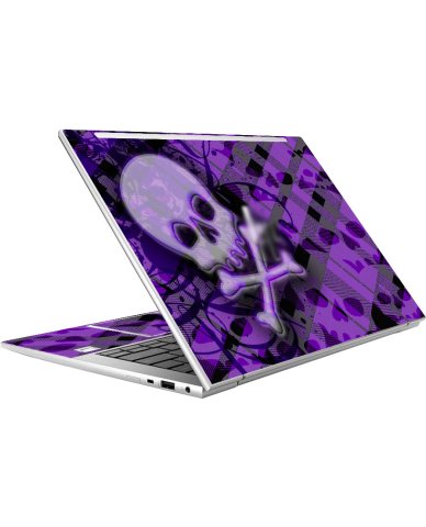 HP EliteBook 845 G9 PLAID SKULLS Laptop Skin