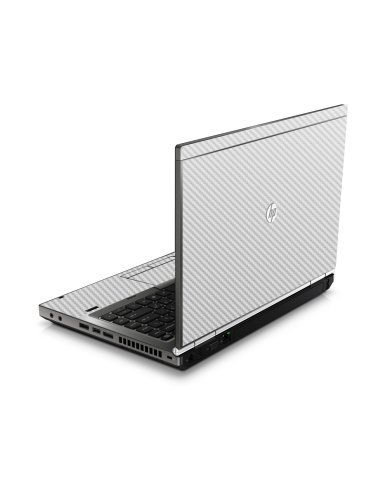 HP EliteBook 8460P / 8470P WHITE CARBON FIBER Laptop Skin