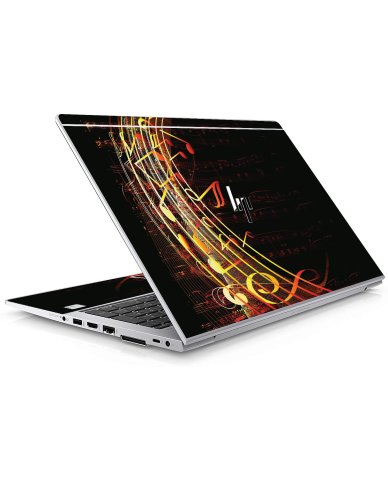 HP EliteBook 850 G5 / G6 FLOWING NOTES Laptop Skin
