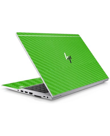 HP EliteBook 850 G5 / G6 GREEN CARBON FIBER Laptop Skin
