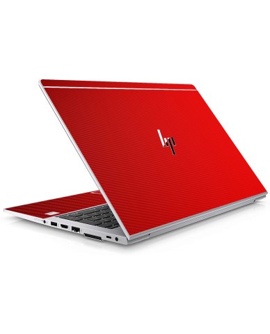 HP EliteBook 850 G5 / G6 RED CARBON FIBER Laptop Skin