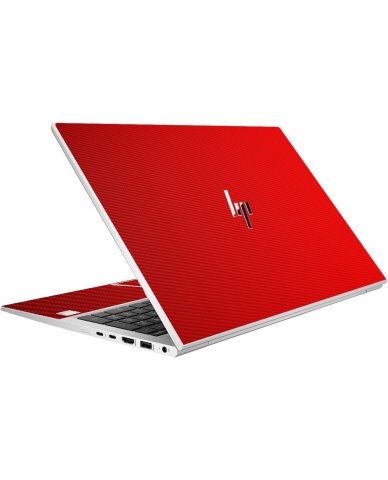HP EliteBook 850 G8 RED CARBON FIBER Laptop Skin