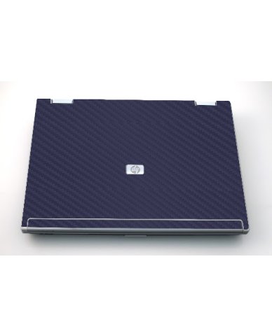 HP Compaq 8510W BLUE CARBON FIBER Laptop Skin