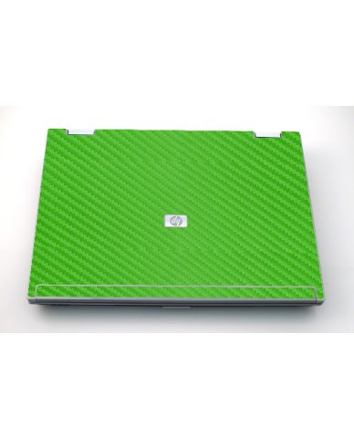 HP Compaq 8530P GREEN CARBON FIBER Laptop Skin
