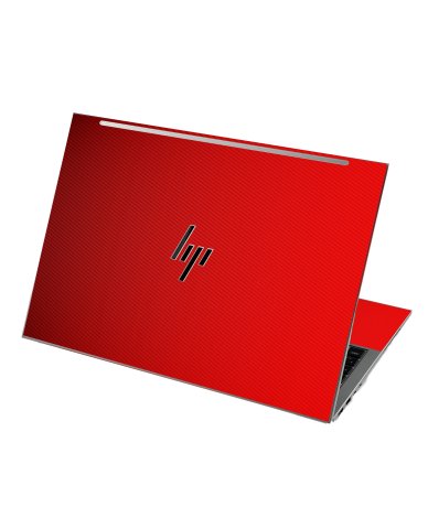 HP EliteBook 860 G9 RED CARBON FIBER Laptop Skin