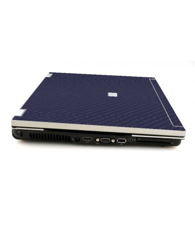 HP EliteBook 8740W BLUE CARBON FIBER Laptop Skin