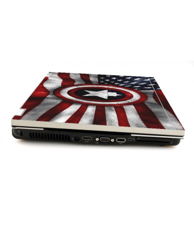 HP EliteBook 8730W CAPTAIN AMERICA FLAG Laptop Skin