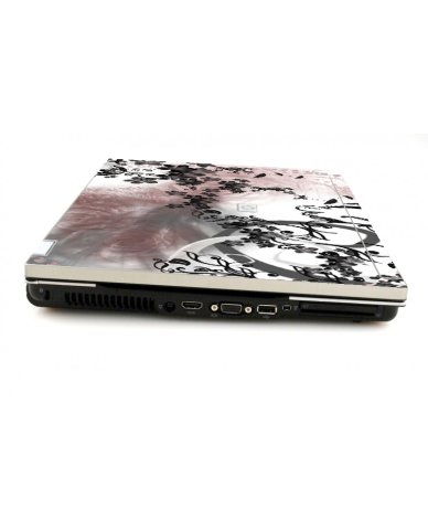 HP EliteBook 8730W FLOWERS AND UMBRELLAS Laptop Skin
