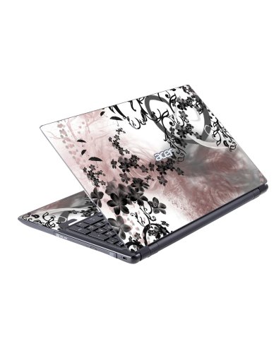 Acer Aspire V5 571 FLOWERS AND UMBRELLAS Laptop Skin