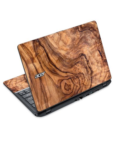 Acer Travelmate B115-M OLIVE WOOD Laptop Skin