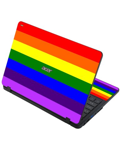 Acer Travelmate B117-M PRIDE FLAG Laptop Skin