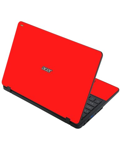 Acer Travelmate B117-M RED Laptop Skin