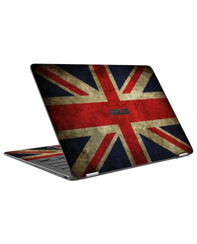 Asus Zenbook Q324U BRITISH FLAG Laptop Skin