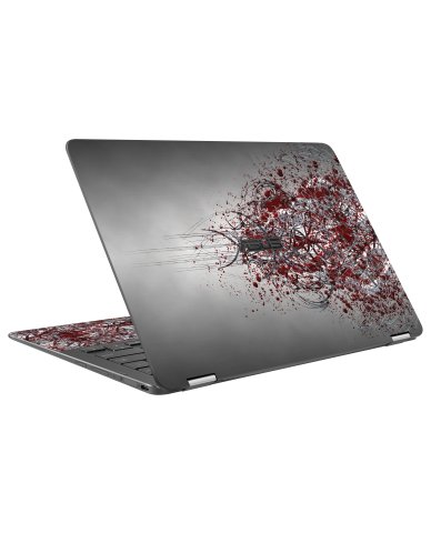 Asus Zenbook UX305 TRIBAL GRUNGE Laptop Skin