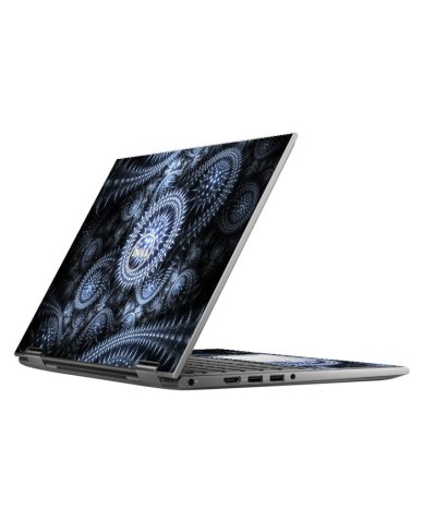 SILVER ABSTRACT DELL INSPIRON 5368 SKIN