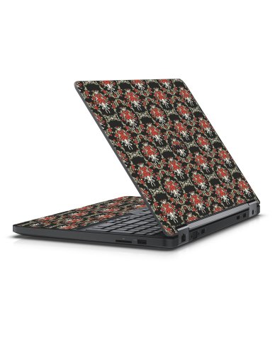 BLACK FLOWER VERSAILLES DELL LATITUDE E5470 SKIN