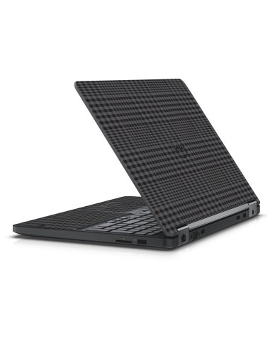 BLACK PLAID DELL LATITUDE E5470 SKIN