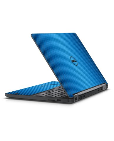 BLUE TEXTURED CARBON FIBER DELL LATITUDE E5470 SKIN