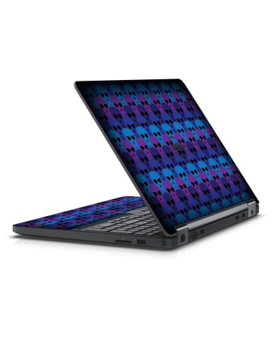 BLUE SKULLS DELL LATITUDE E5470 SKIN