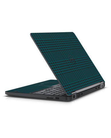 GREEN FLANNEL DELL LATITUDE E5470 SKIN