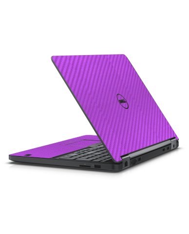 PURPLE TEXTURED CARBON FIBER DELL LATITUDE E5550 SKIN