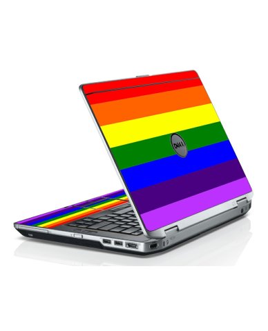 PRIDE FLAG DELL LATITUDE E6420 LAPTOP SKIN