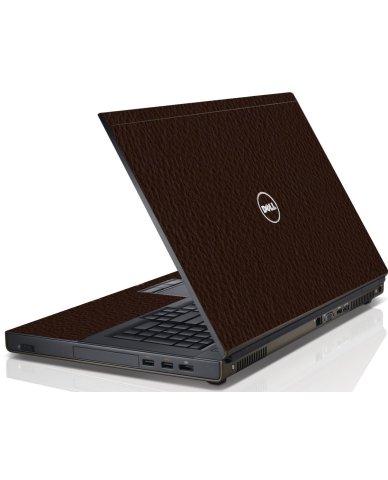 BROWN LEATHER Dell Precision M4800 Laptop Skin