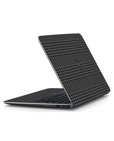 Black Plaid Dell XPS 13-9333 Laptop Skin