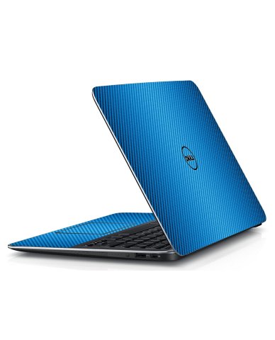 Blue Carbon Fiber Dell XPS 13-9333 Laptop Skin