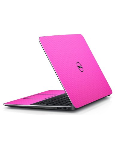 Pink Carbon Fiber Dell XPS 13-9333 Laptop Skin