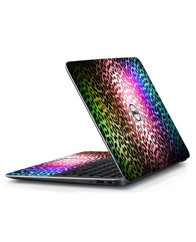 Rainbow Leopard Print Dell XPS 13-9333 Laptop Skin