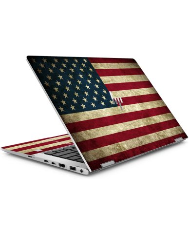 American Flag HP EliteBook x360 1030 G2