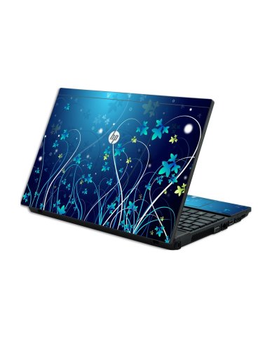 BLUE FLOWER HP ProBook 4520S Skin