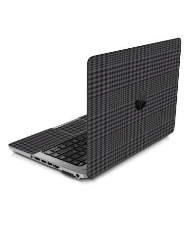Black Plaid HP EliteBook 840 G3  Laptop Skin 