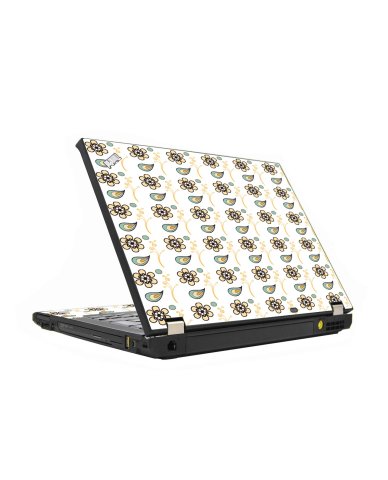 Fun Floral IBM Lenovo ThinkPad T430s Laptop Skin