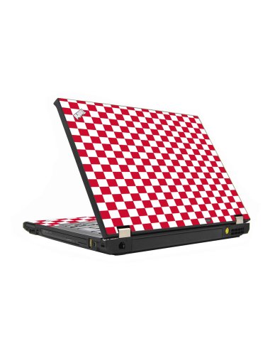 Red Checker IBM Lenovo ThinkPad T430s Laptop Skin