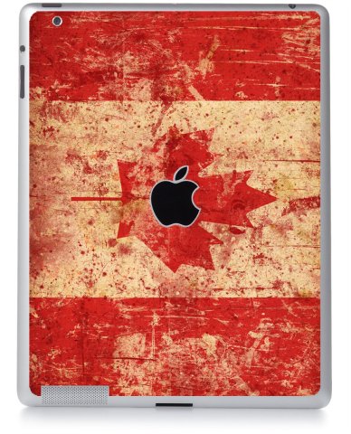 CANADIAN FLAG Apple iPad 3 A1416 SKIN