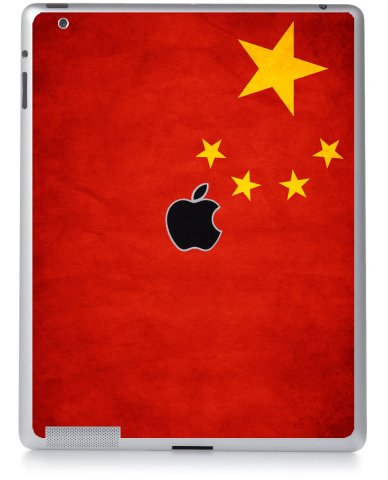 CHINESE FLAG Apple iPad 4 A1458 SKIN