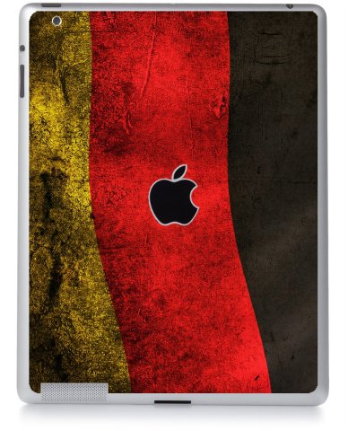 GERMAN FLAG Apple iPad 2 A1395 SKIN