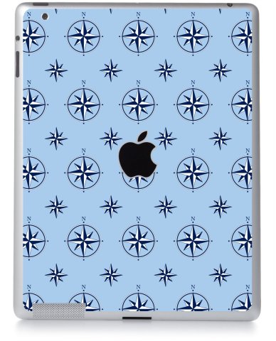 NAUTICAL BLUE Apple iPad 3 A1416 SKIN