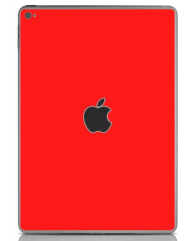 RED Apple iPad Air 2 A1566 SKIN