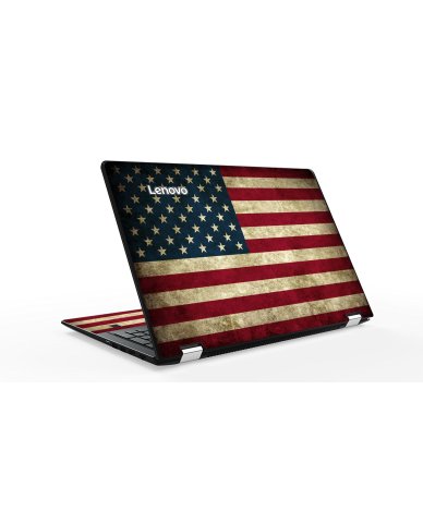 American Flag IBM Lenovo Ideapad Flex 4 (1580) Laptop Skin