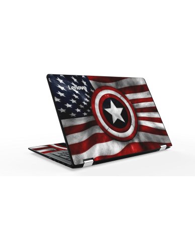 Captain America IBM Lenovo Ideapad Flex 4 (1580) Laptop Skin