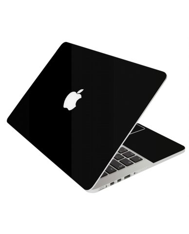 BLACK MacBook Pro 12 Retina A1534 Laptop Skin