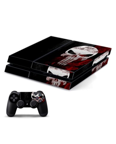 PUNISHER SKULL PLAYSTATION 4 GAME CONSOLE SKIN