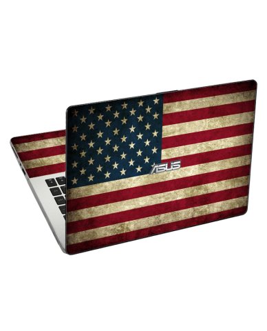X201E Vivobook AMERICAN FLAG Laptop Skin