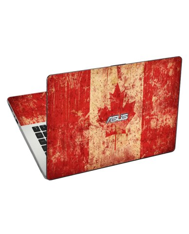 X201E Vivobook CANADIAN FLAG Laptop Skin
