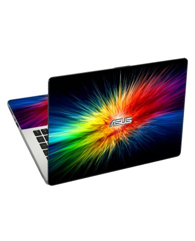 X502C Notebook RAINBOW BURST Laptop Skin