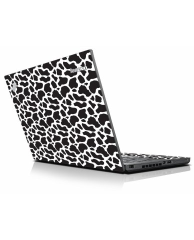 Black Giraffe Print IBM Lenovo ThinkPad T440p Laptop Skin