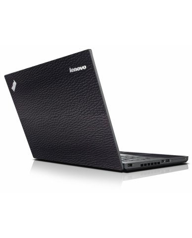 Black Leather IBM Lenovo ThinkPad T440p Laptop Skin